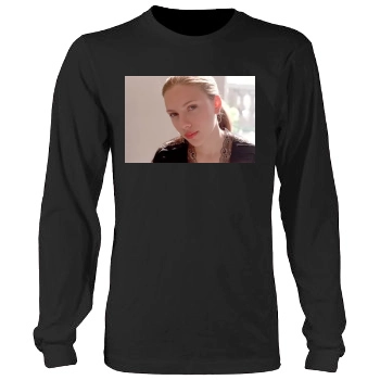 Scarlett Johansson Men's Heavy Long Sleeve TShirt