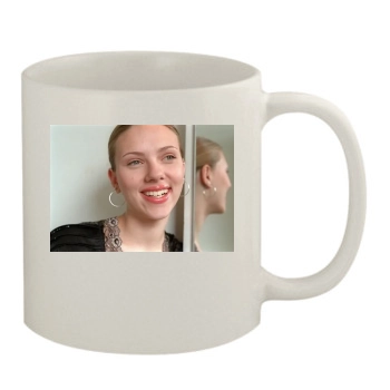 Scarlett Johansson 11oz White Mug