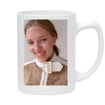 Scarlett Johansson 14oz White Statesman Mug