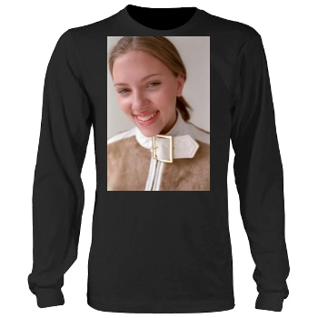 Scarlett Johansson Men's Heavy Long Sleeve TShirt