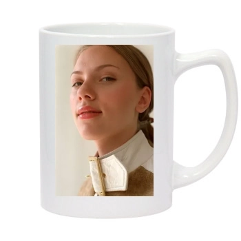 Scarlett Johansson 14oz White Statesman Mug