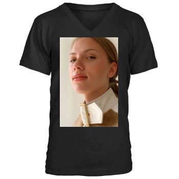 Scarlett Johansson Men's V-Neck T-Shirt