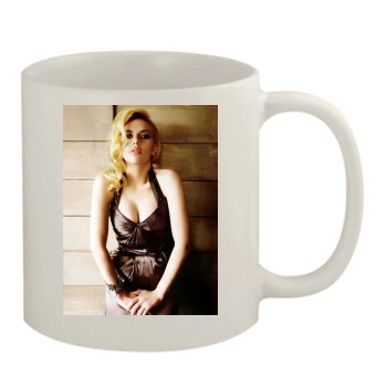 Scarlett Johansson 11oz White Mug