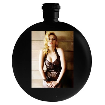 Scarlett Johansson Round Flask