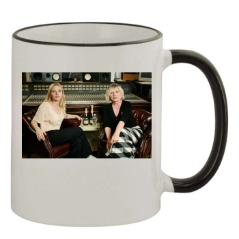 Scarlett Johansson 11oz Colored Rim & Handle Mug