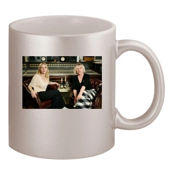 Scarlett Johansson 11oz Metallic Silver Mug