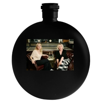 Scarlett Johansson Round Flask