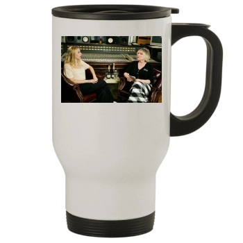 Scarlett Johansson Stainless Steel Travel Mug