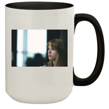 Scarlett Johansson 15oz Colored Inner & Handle Mug