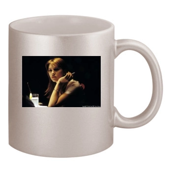 Scarlett Johansson 11oz Metallic Silver Mug