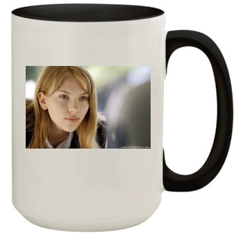 Scarlett Johansson 15oz Colored Inner & Handle Mug