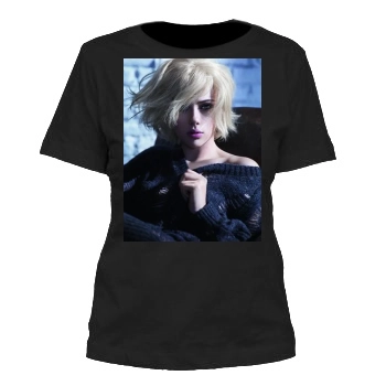 Scarlett Johansson Women's Cut T-Shirt