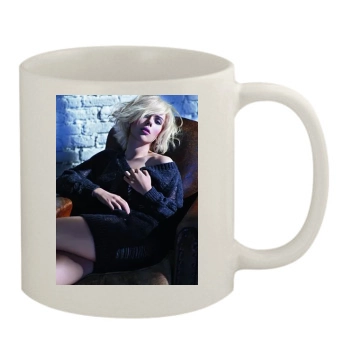 Scarlett Johansson 11oz White Mug