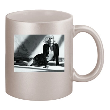 Scarlett Johansson 11oz Metallic Silver Mug