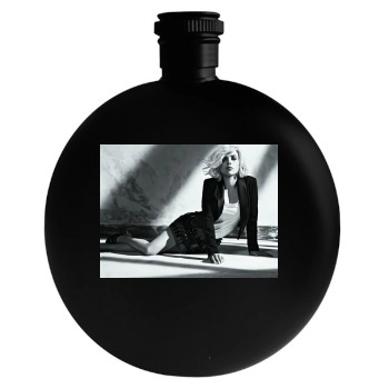 Scarlett Johansson Round Flask