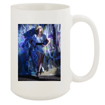 Scarlett Johansson 15oz White Mug