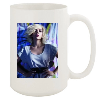 Scarlett Johansson 15oz White Mug