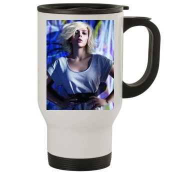 Scarlett Johansson Stainless Steel Travel Mug