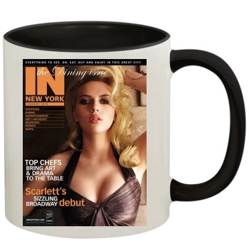 Scarlett Johansson 11oz Colored Inner & Handle Mug