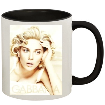 Scarlett Johansson 11oz Colored Inner & Handle Mug