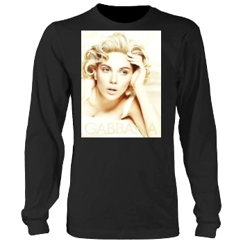 Scarlett Johansson Men's Heavy Long Sleeve TShirt