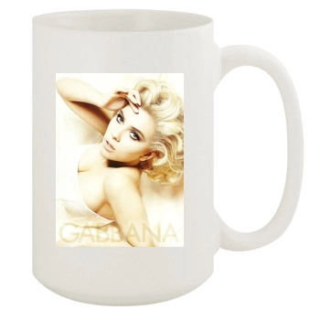 Scarlett Johansson 15oz White Mug