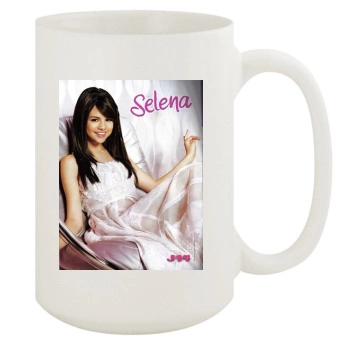 Selena Gomez 15oz White Mug