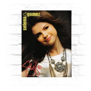 Selena Gomez Metal Wall Art