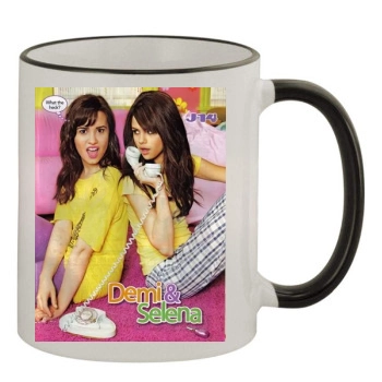 Selena Gomez 11oz Colored Rim & Handle Mug