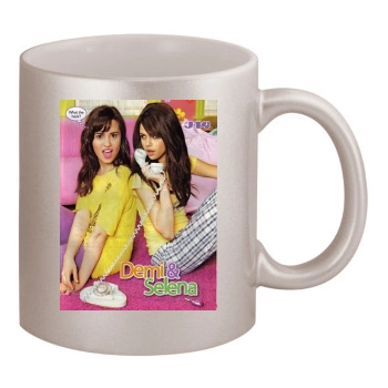 Selena Gomez 11oz Metallic Silver Mug