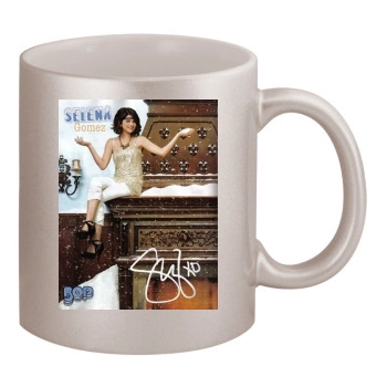 Selena Gomez 11oz Metallic Silver Mug