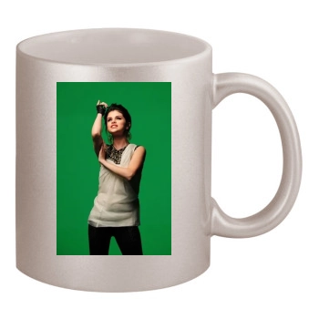 Selena Gomez 11oz Metallic Silver Mug