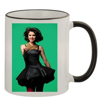 Selena Gomez 11oz Colored Rim & Handle Mug