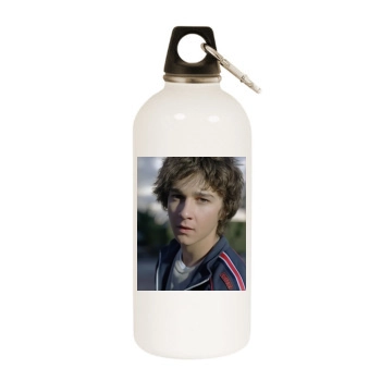 Shia LaBeouf White Water Bottle With Carabiner