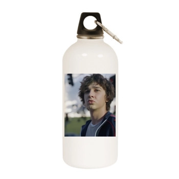 Shia LaBeouf White Water Bottle With Carabiner