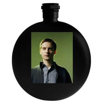 Tobey Maguire Round Flask