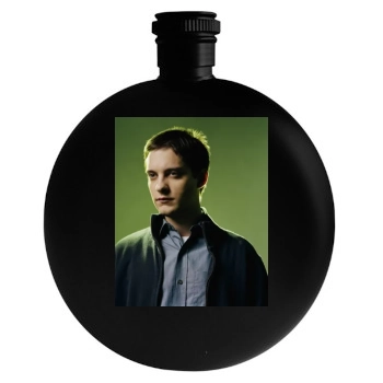 Tobey Maguire Round Flask