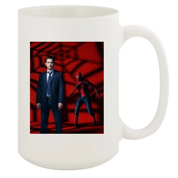 Tobey Maguire 15oz White Mug