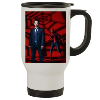 Tobey Maguire Stainless Steel Travel Mug