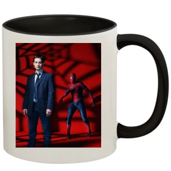 Tobey Maguire 11oz Colored Inner & Handle Mug