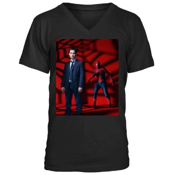 Tobey Maguire Men's V-Neck T-Shirt