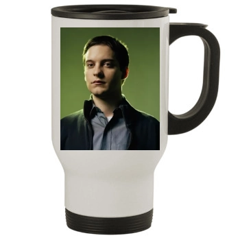 Tobey Maguire Stainless Steel Travel Mug