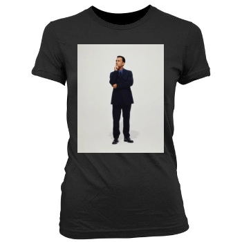 Tom Hanks Women's Junior Cut Crewneck T-Shirt