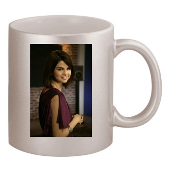 Selena Gomez 11oz Metallic Silver Mug