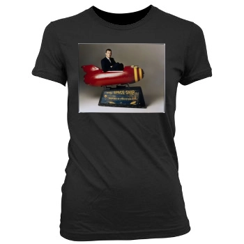 Tom Hanks Women's Junior Cut Crewneck T-Shirt