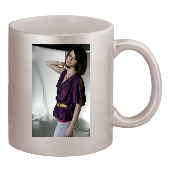 Selena Gomez 11oz Metallic Silver Mug