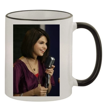 Selena Gomez 11oz Colored Rim & Handle Mug