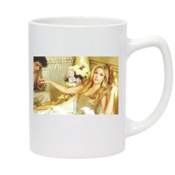 Shakira 14oz White Statesman Mug