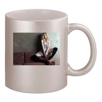 Shakira 11oz Metallic Silver Mug