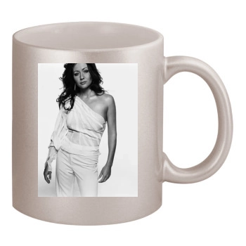 Shannen Doherty 11oz Metallic Silver Mug